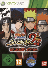 Naruto Shippuden: Ultimate Ninja Storm 2 PAL Xbox 360 PAL box art